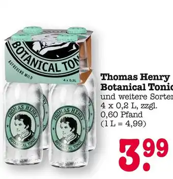 E-Center Thomas henry botanical tonic Angebot