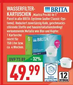 Marktkauf Brita wasserfilter-kartuschen Angebot