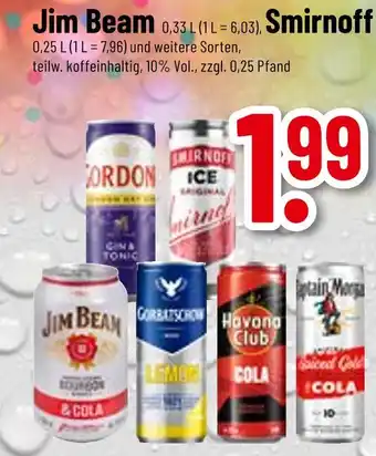 trinkgut Jim beam jim beam oder smirnoff Angebot