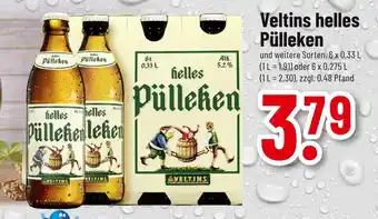 trinkgut Veltins helles pülleken Angebot