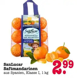 E-Center Sanlucar saftmandarinen Angebot