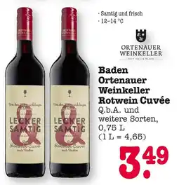 E-Center Ortenauer weinkeller baden ortenauer weinkeller rotwein cuvée Angebot