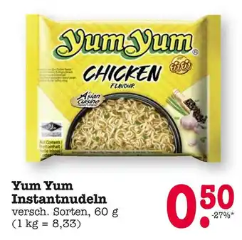 E-Center Yum yum instantnudeln Angebot