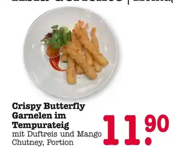 E-Center Crispy butterfly garnelen im tempurateig Angebot