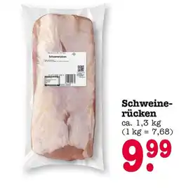 E-Center Schweinerücken Angebot