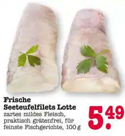 E-Center Frische seeteufelfilets lotte Angebot