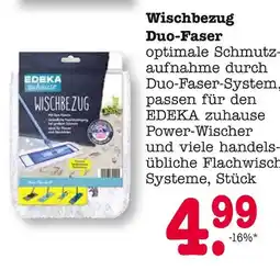 E-Center Edeka zuhause wischbezug duo-faser Angebot