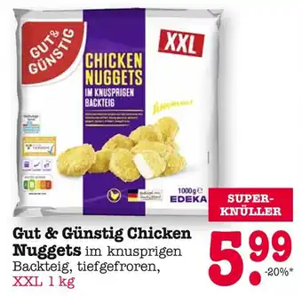 E-Center Gut & günstig chicken nuggets Angebot