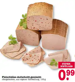 E-Center Fleischkäse-aufschnitt gemischt Angebot