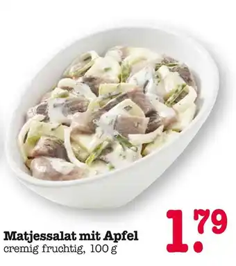 E-Center Matjessalat mit apfel Angebot