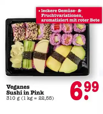 E-Center Veganes sushi in pink Angebot