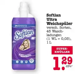 E-Center Softlan ultra weichspüler Angebot