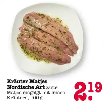 E-Center Kräuter matjes nordische art Angebot