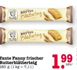 E-Center Tante fanny frischer butterblätterteig Angebot