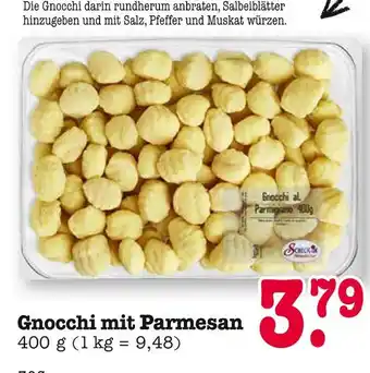 E-Center Schneekoppe gnocchi mit parmesan Angebot