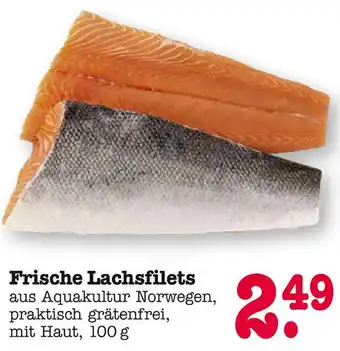 E-Center Frische lachsfilets Angebot