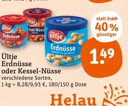 tegut Ültje erdnüsse oder kessel-nüsse Angebot