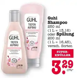 E-Center Guhl shampoo oder spülung Angebot