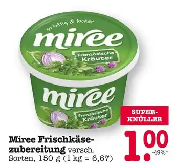 E-Center Miree frischkäsezubereitung Angebot