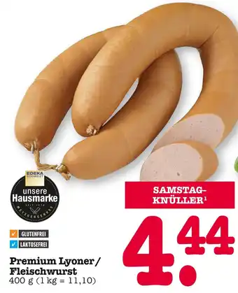 E-Center Edeka südwest premium lyoner oder fleischwurst Angebot