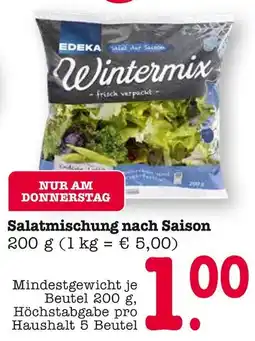 E-Center Edeka salatmischung nach saison Angebot