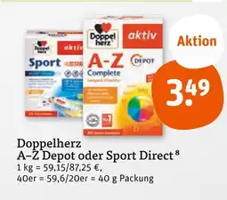 tegut Doppelherz a-z depot oder sport direct Angebot