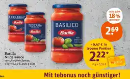 tegut Barilla nudelsauce Angebot