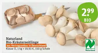 tegut Naturland bio-kräuterseitlinge Angebot