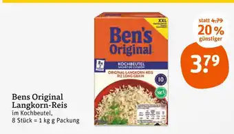 tegut Ben's original langkorn-reis Angebot