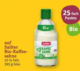 tegut Saliter bio-kaffeesahne Angebot