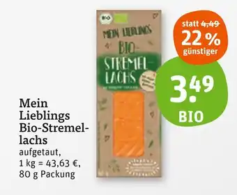 tegut Mein lieblings bio-stremellachs Angebot