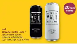 tegut Bembel with care apfelwein pur, apfelwein cola Angebot