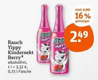 tegut Rauch yippy kindersekt berry Angebot