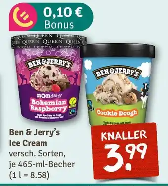 nahkauf Ben & jerry’s ice cream Angebot