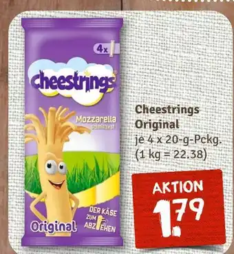 nahkauf Cheestrings original mozzarella schnittfest Angebot