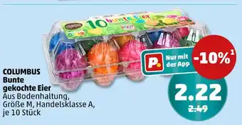 PENNY Columbus bunte gekochte eier Angebot