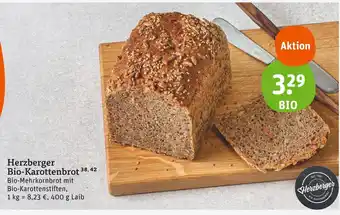 tegut Herzberger bio-karottenbrot Angebot