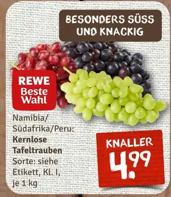 nahkauf Rewe beste wahl kernlose tafeltrauben Angebot