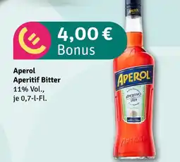 nahkauf Aperol aperitif bitter Angebot