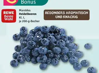 nahkauf Rewe beste wahl heidelbeeren Angebot