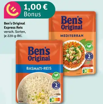 nahkauf Ben’s original express reis Angebot