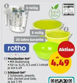 PENNY Rotho messbecher-set oder schüssel-set Angebot