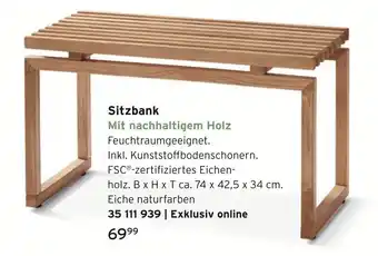 Tchibo Sitzbank Angebot