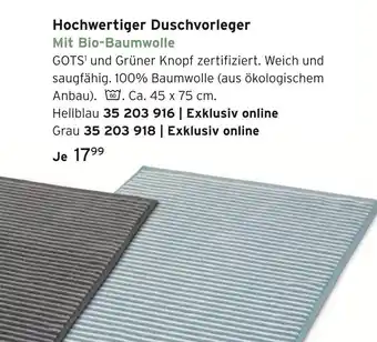 Tchibo Hochwertiger duschvorleger Angebot