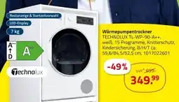 ROLLER Technolux wärmepumpentrockner Angebot