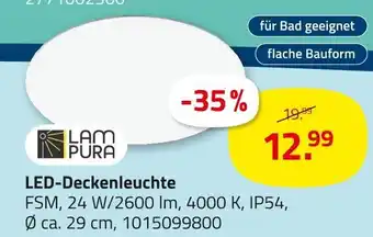 ROLLER Lampura led-deckenleuchte Angebot