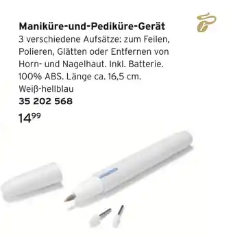 Tchibo Maniküre-und-pediküre-gerät Angebot