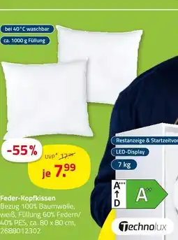 ROLLER Technolux feder-kopfkissen Angebot