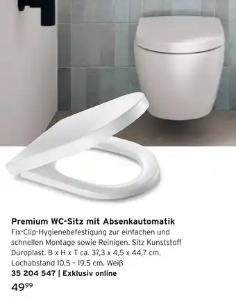 Tchibo Premium wc-sitz mit absenkautomatik Angebot