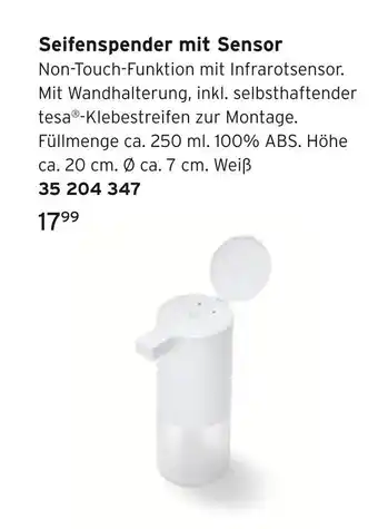 Tchibo Seifenspender mit sensor Angebot